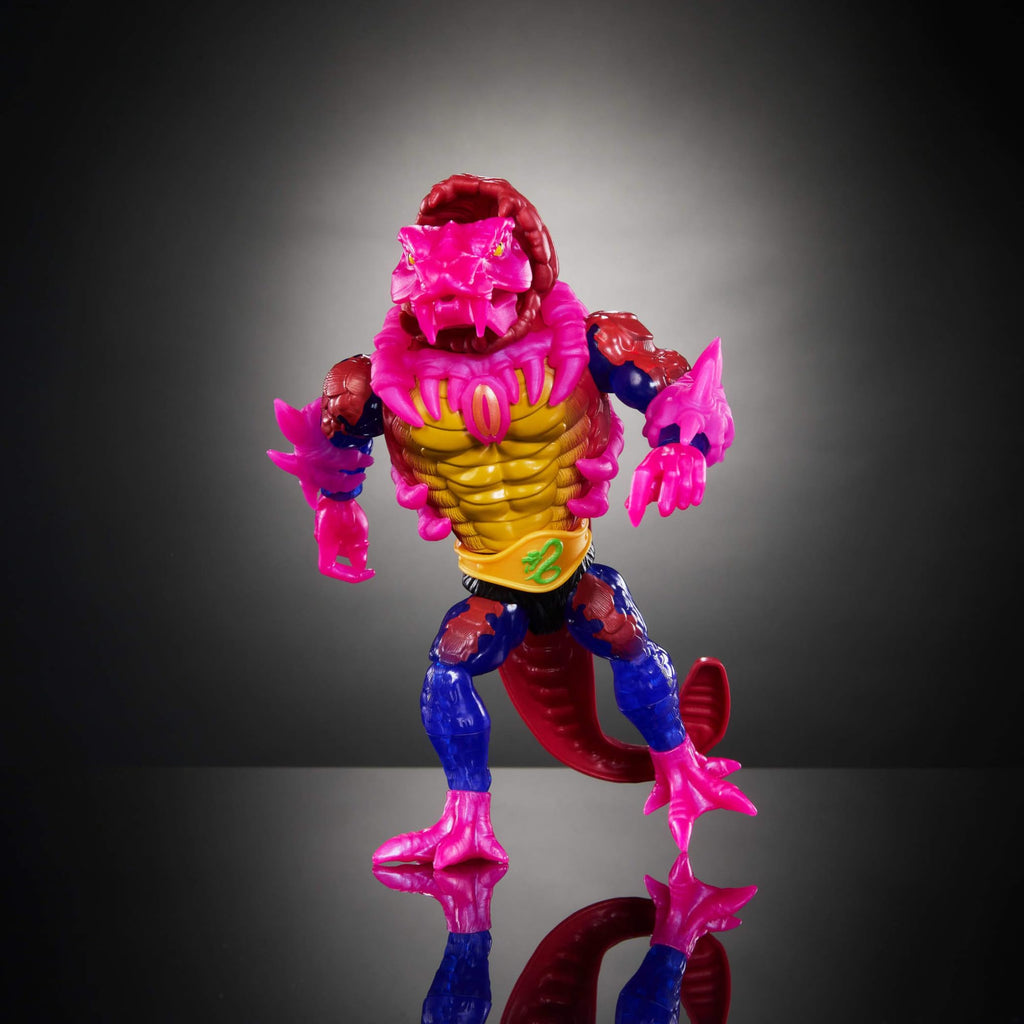 Mattel Masters of the Universe Origins Turtles of Grayskull Rattlor Reptile Wars Posable Action Figure