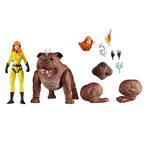 Hasbro Marvel Legends Series: Crystal &amp; Lockjaw Deluxe Comics Collectible 6-Inch Action Figures