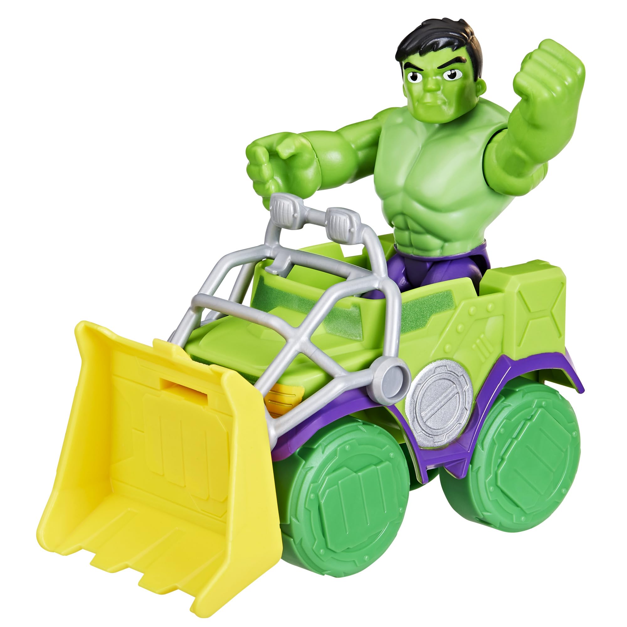 Hasbro Spidey And His Amazing Friends Marvel Hulk Smash Truck Set Action Figure