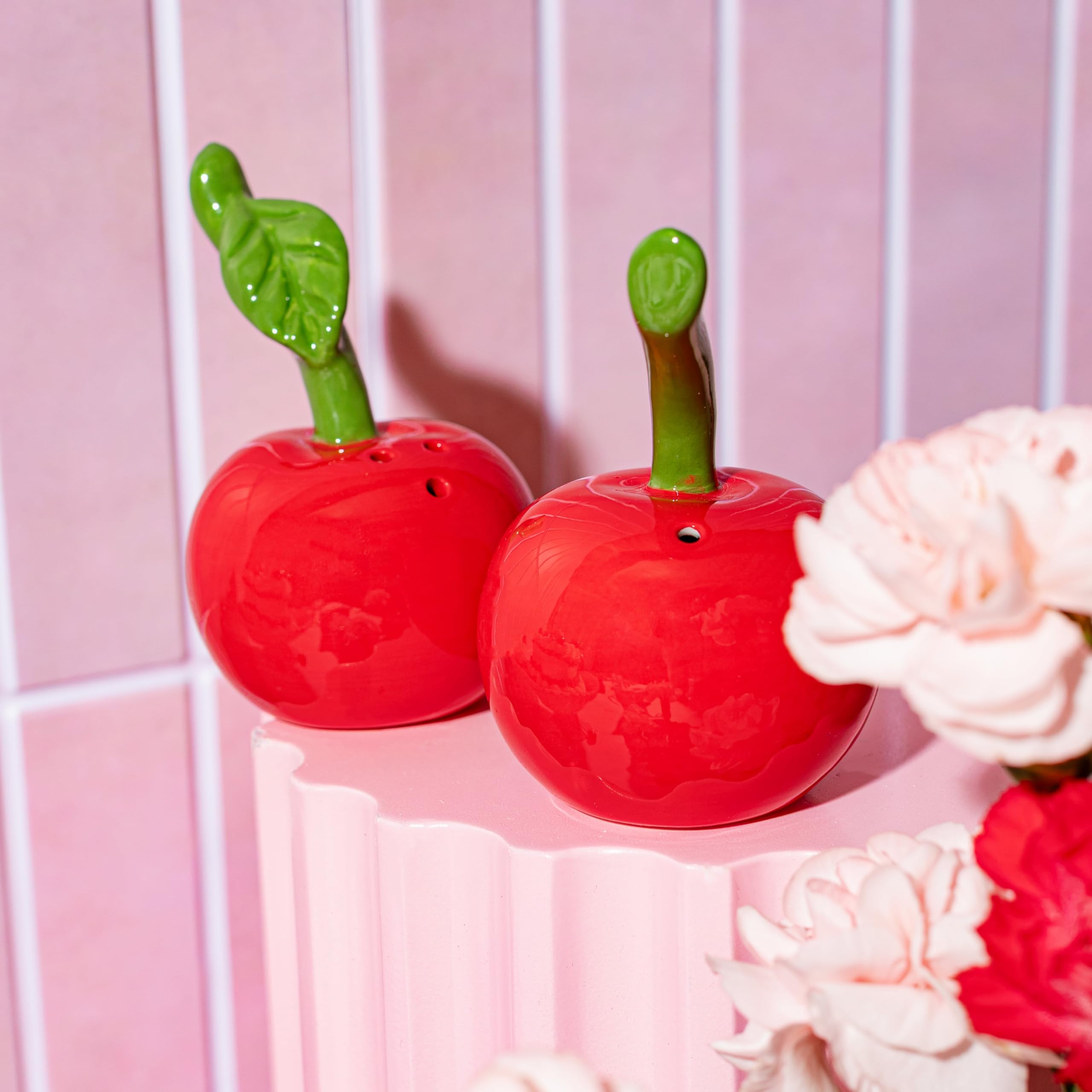 Sass & Belle Cherry Salt & Pepper Shakers