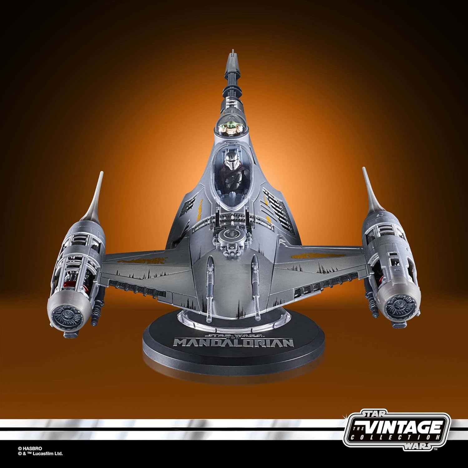 Kenner Star Wars The Vintage Collection The Mandalorian’s N-1 Starfighter, The Mandalorian 3.75” Vehicle & Action Figures Hasbro Kenner