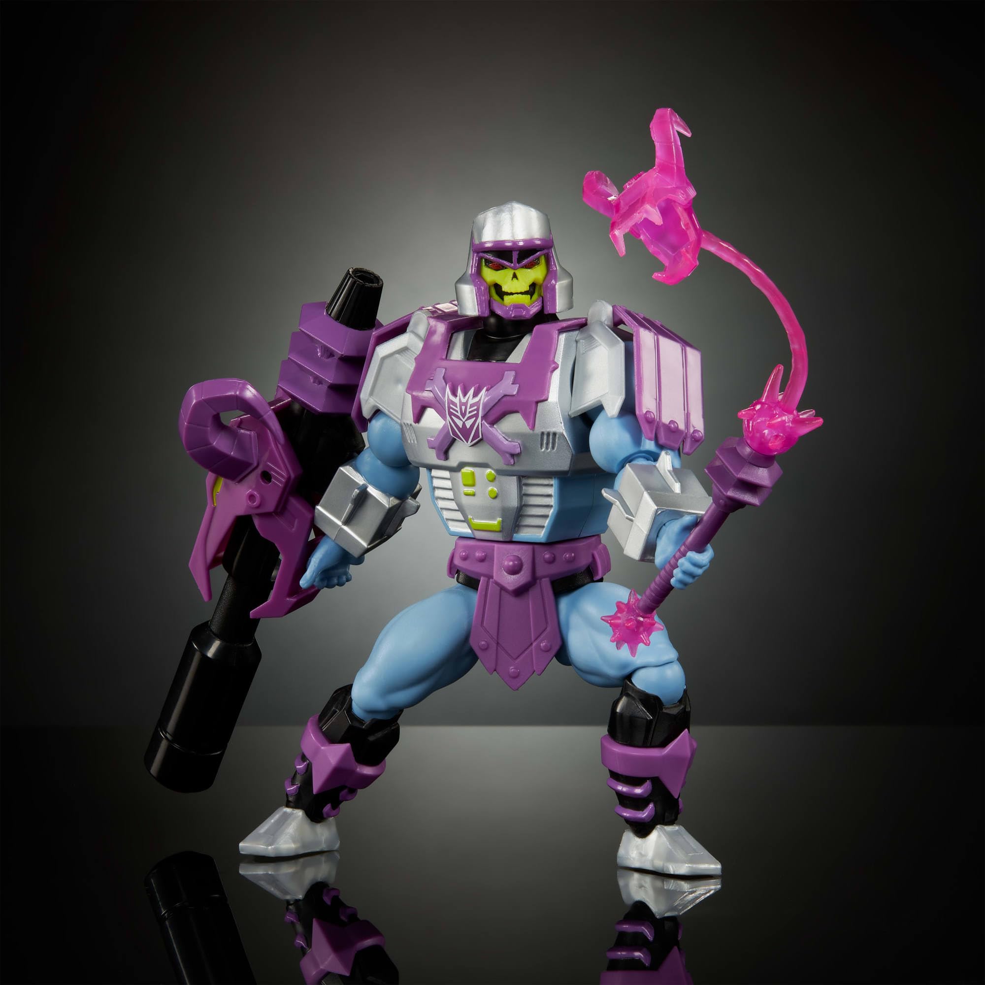 Mattel Masters of Universe Origins & Transformers, Megatron Armor Skeletor 5.5 Inch Action Figure