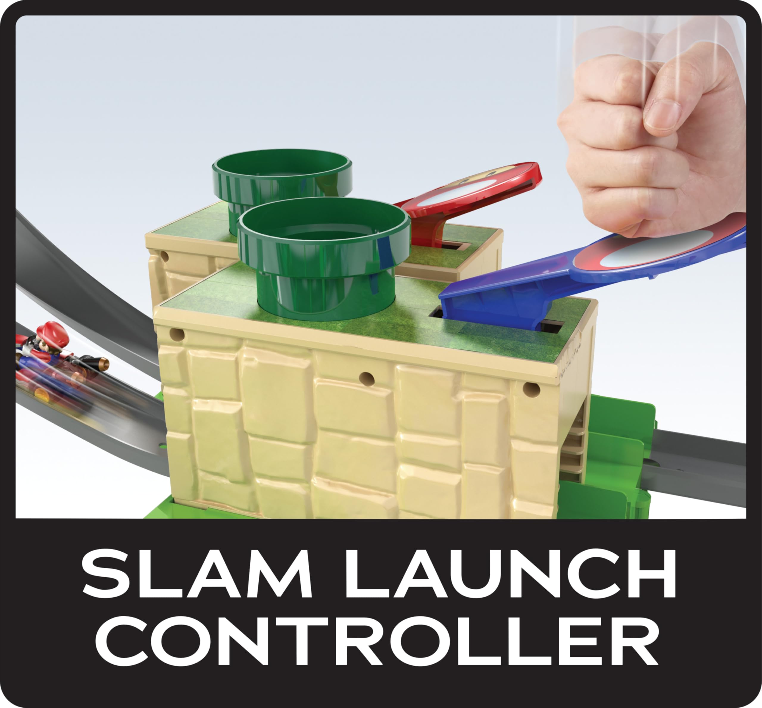 Mattel Hot Wheels Mariokart Mario Circuit Track Set