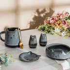 Mojave Cat Salt and Pepper Set