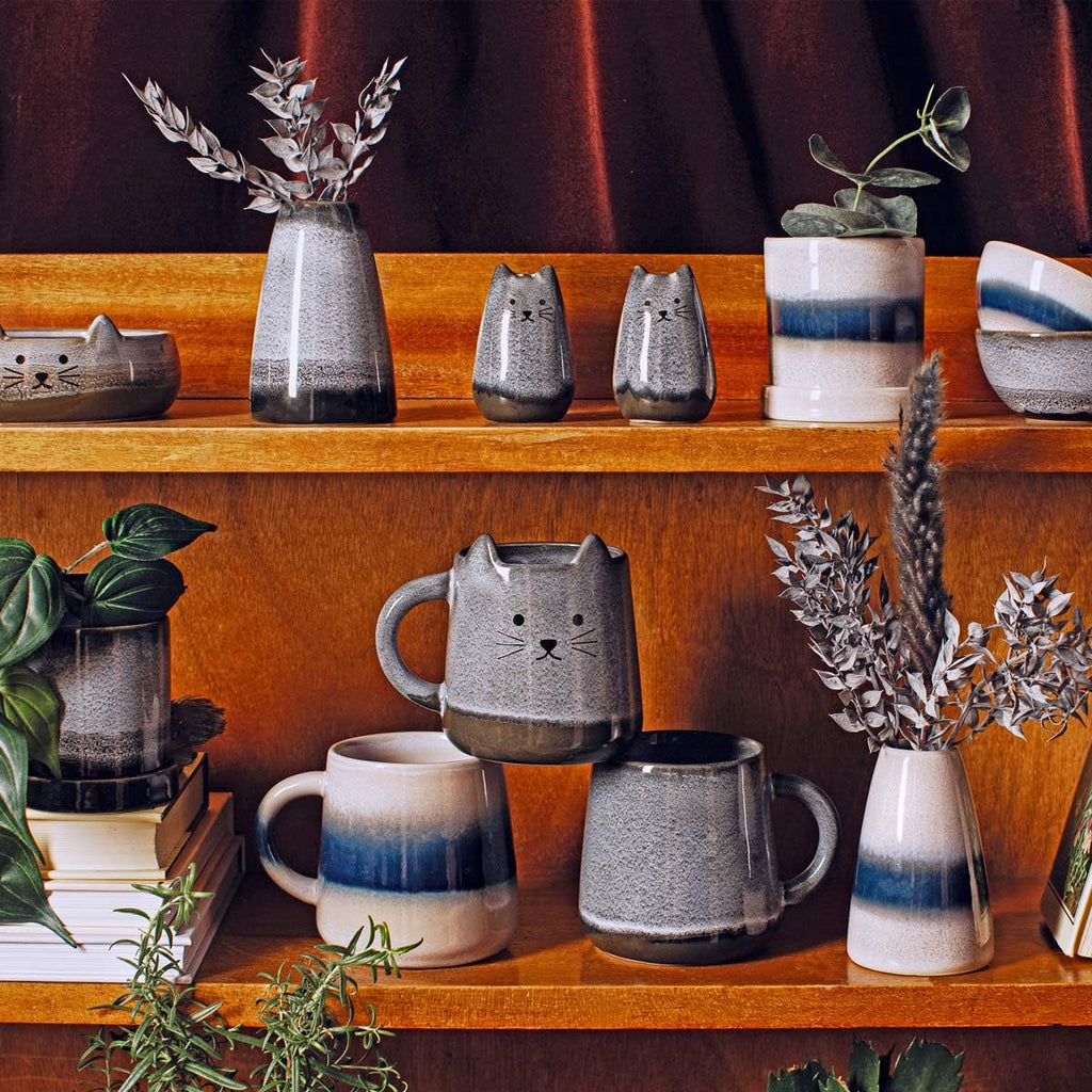 Sass & Belle Mojave Cat Salt and Pepper Set