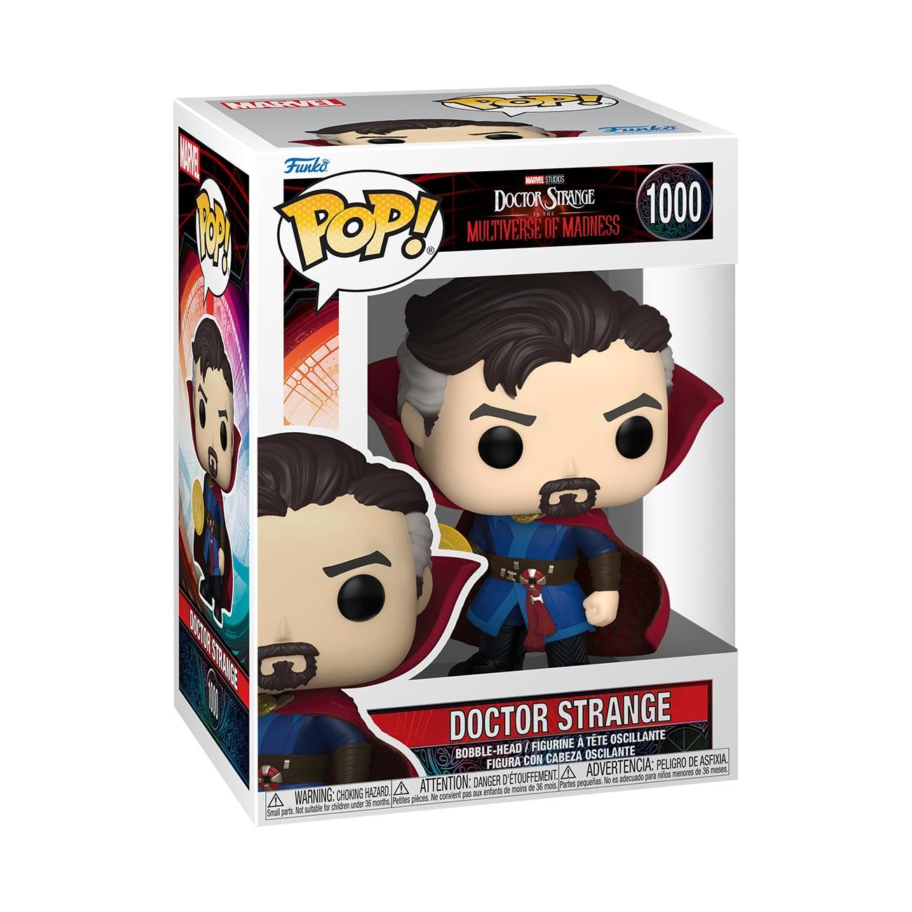 Funko Pop! Marvel: - Dr Strange - Doctor Strange - 1/6 Odds for Rare Chase Variant #1000