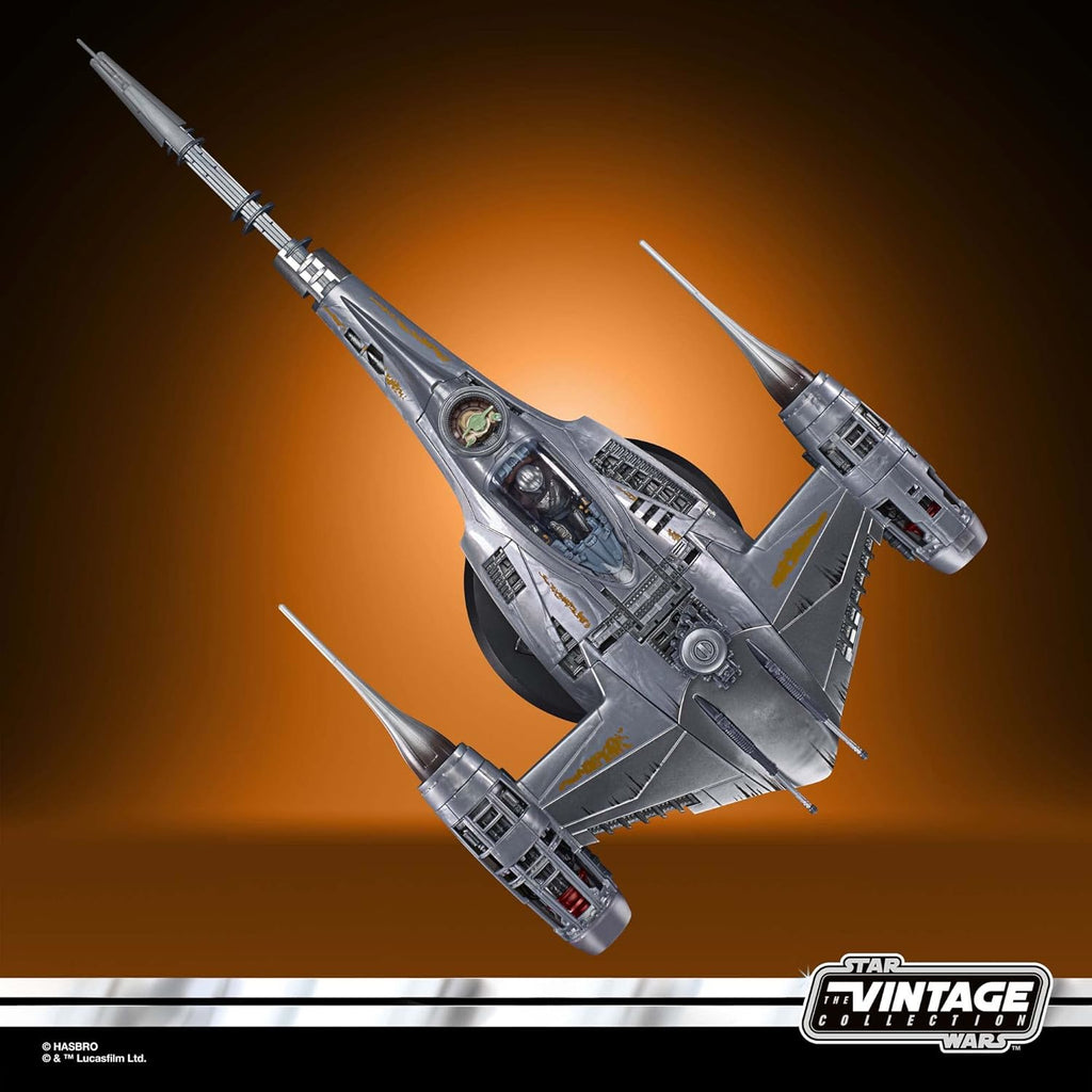 Kenner Star Wars The Vintage Collection The Mandalorian’s N-1 Starfighter, The Mandalorian 3.75” Vehicle & Action Figures Hasbro Kenner