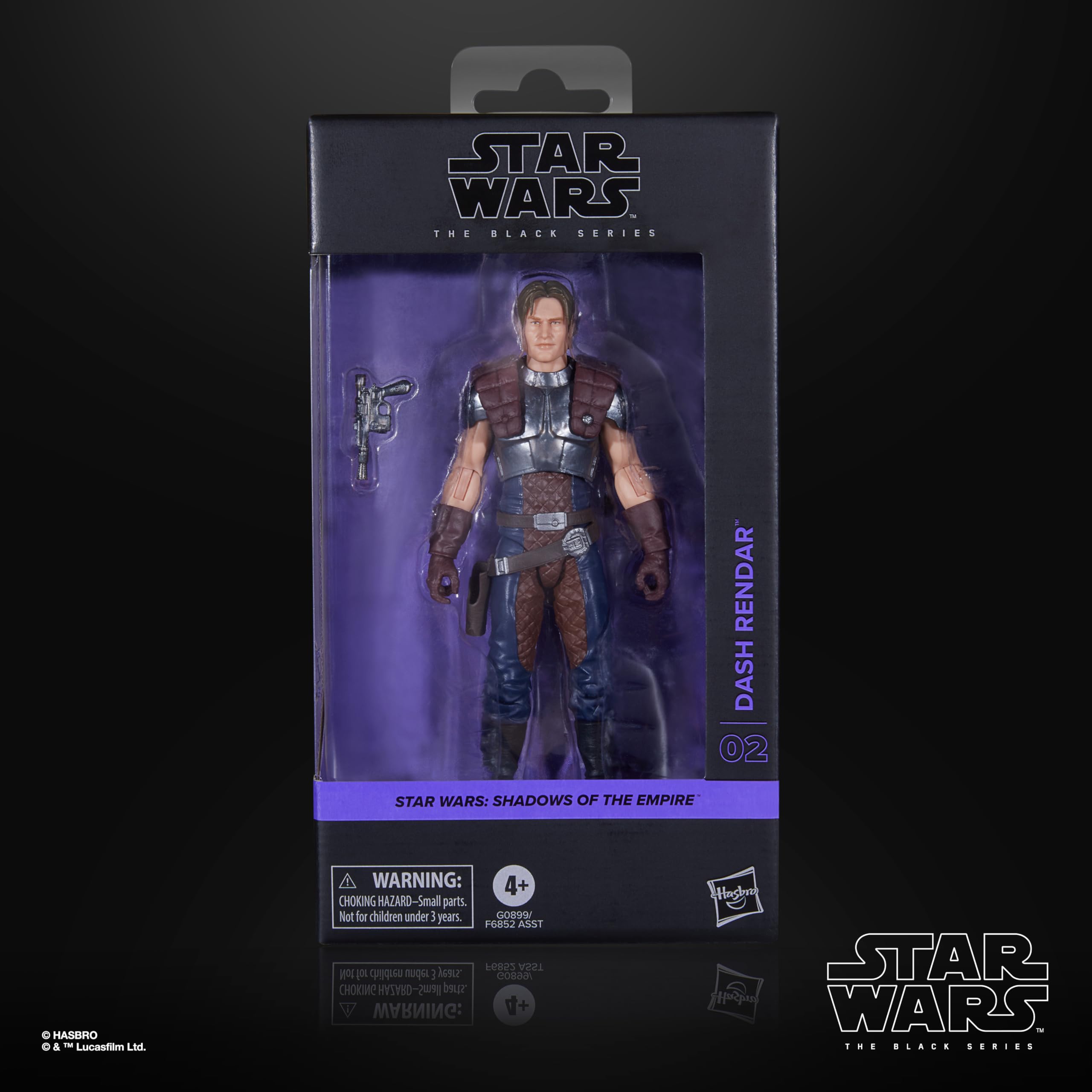 Hasbro Star Wars The Black Series Dash Rendar, Shadows of the Empire Collectible 15-cm Action Figure