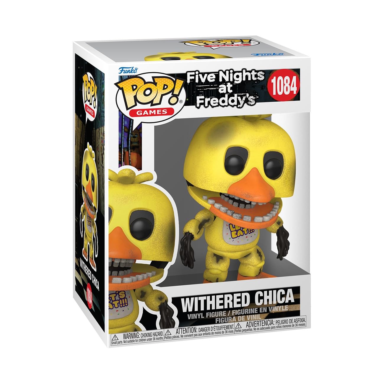 Funko POP! Games: Five Nights at Freddy's (FNAF) - Withered Chica #1084