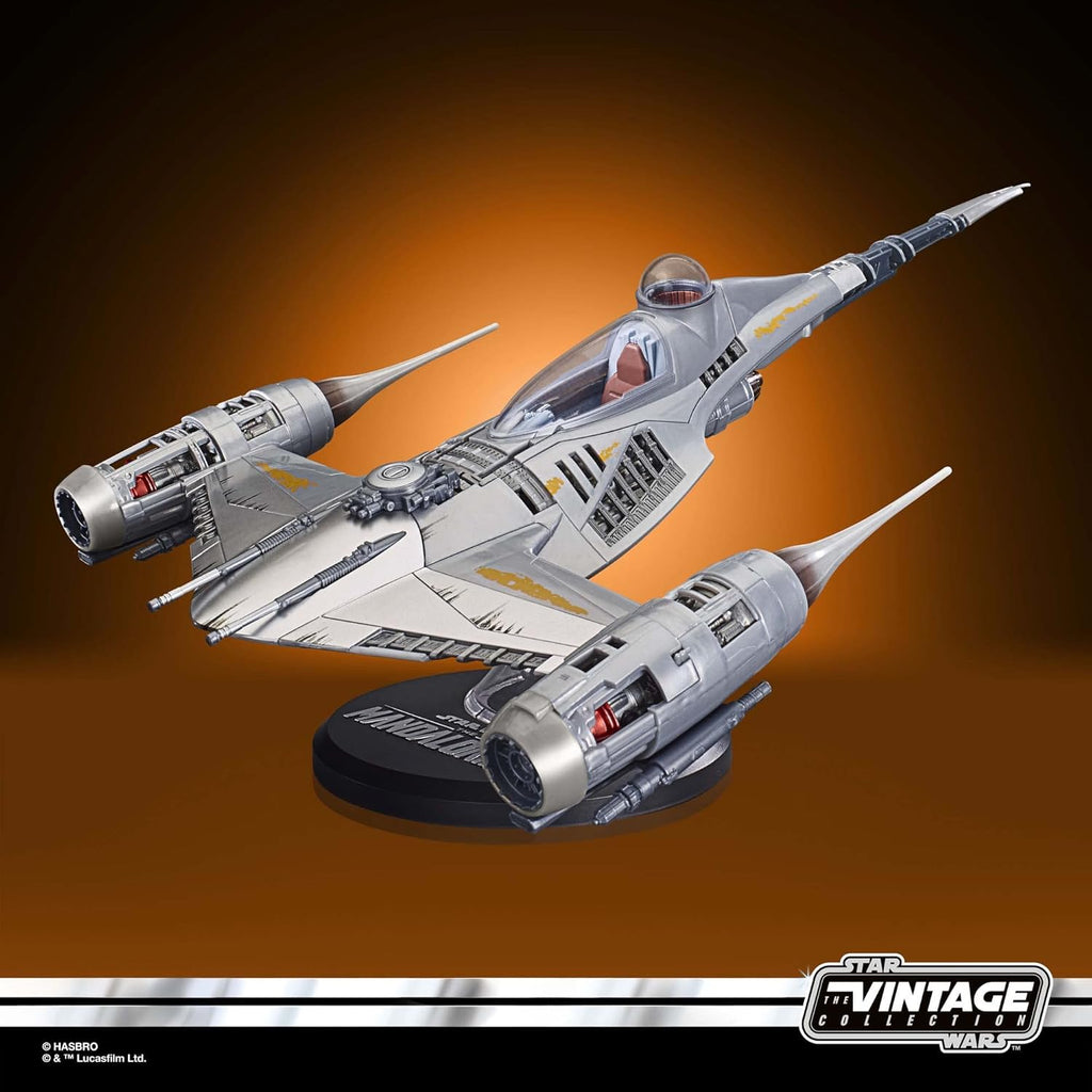 Kenner Star Wars The Vintage Collection The Mandalorian’s N-1 Starfighter, The Mandalorian 3.75” Vehicle & Action Figures Hasbro Kenner