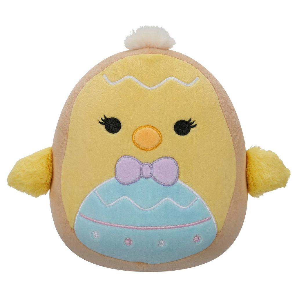 Jazwares Squishmallows Original 7.5-Inch Liesel the Lavender Floral Print Cow/Aimee the Easter Chick