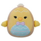 Squishmallows Original 7.5-Inch – Liesel the Lavender Floral Print Cow / Aimee the Easter Chick
