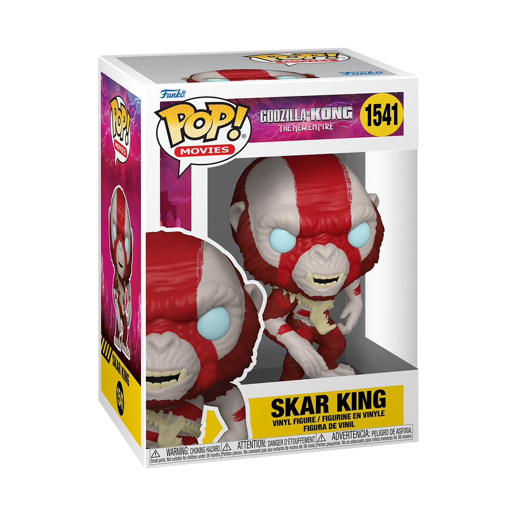Funko Pop! Godzilla vs. Kong The New Empire - Skar King #1541 White Wabbit Retail