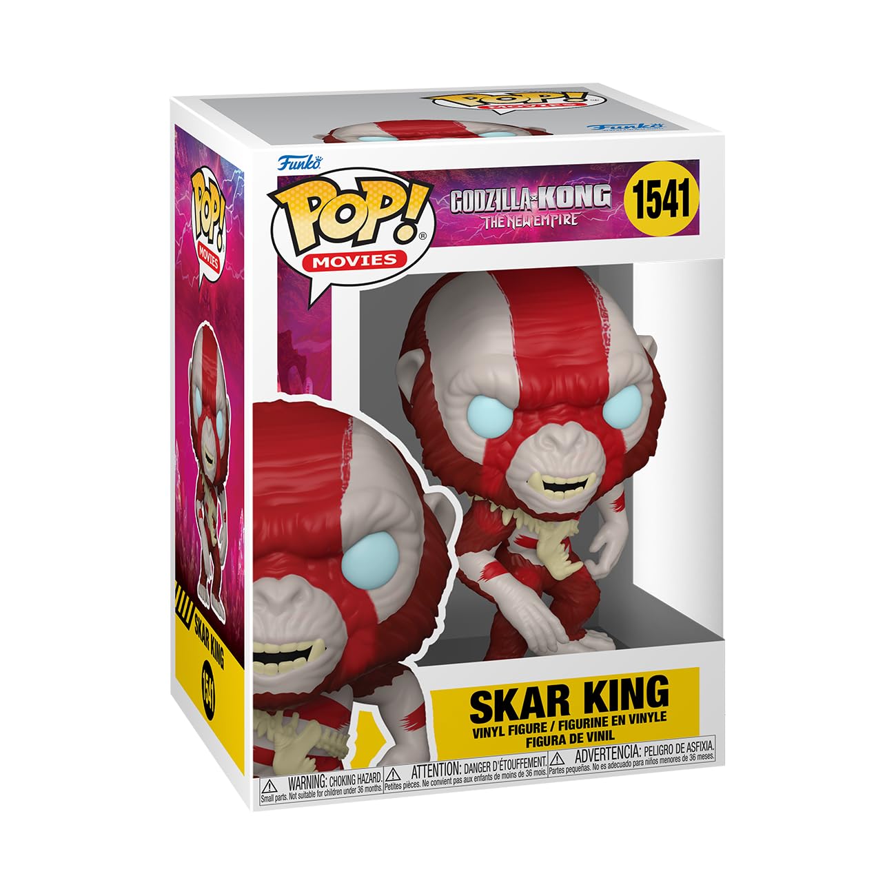 Funko Pop! Godzilla vs. Kong The New Empire - Skar King #1541 White Wabbit Retail