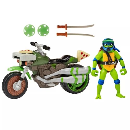 Playmates Toys Teenage Mutant Ninja Turtles: Leonardo Mutant Mayhem Cycle Playmates Toys