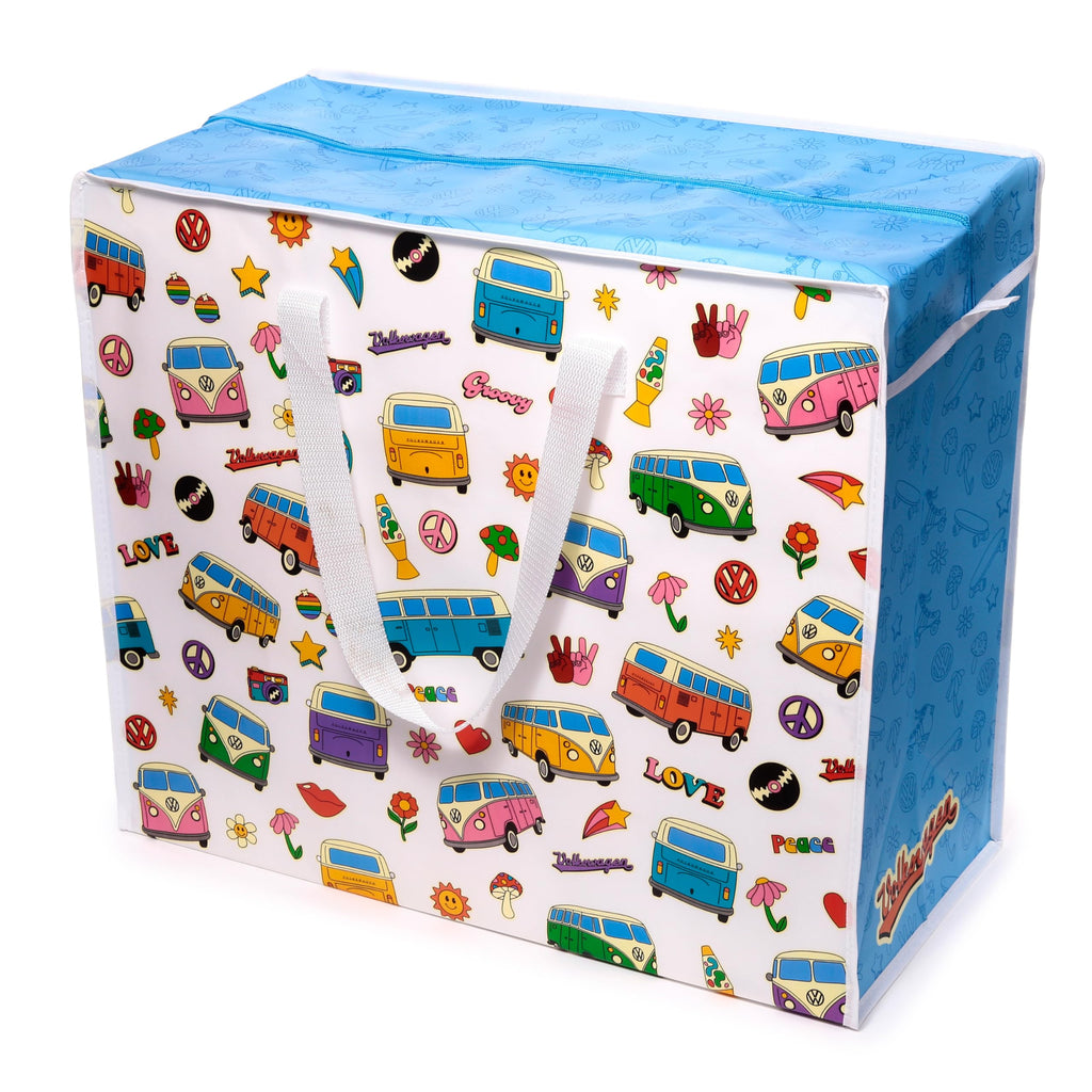 Puckator Volkswagen VW T1 Camper Bus Retro Zip Up Laundry Storage Bag Puckator