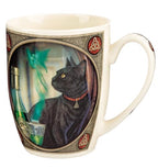 Puckator Lisa Parker Absinthe Cat Porcelain Mug Puckator