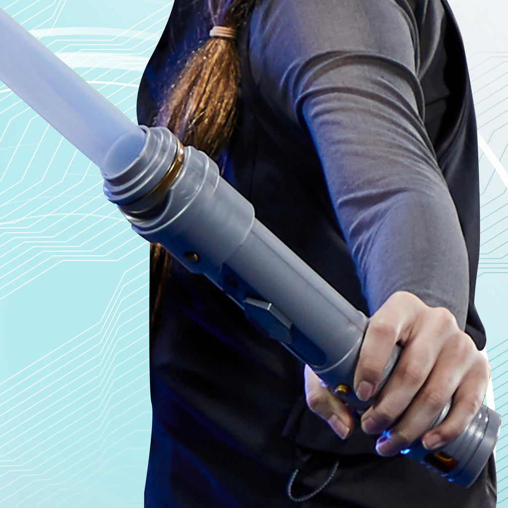 Hasbro Star Wars Lightsaber Forge Ahsoka Tano, White Customisable Electronic Lightsaber, Toys for Children Star Wars