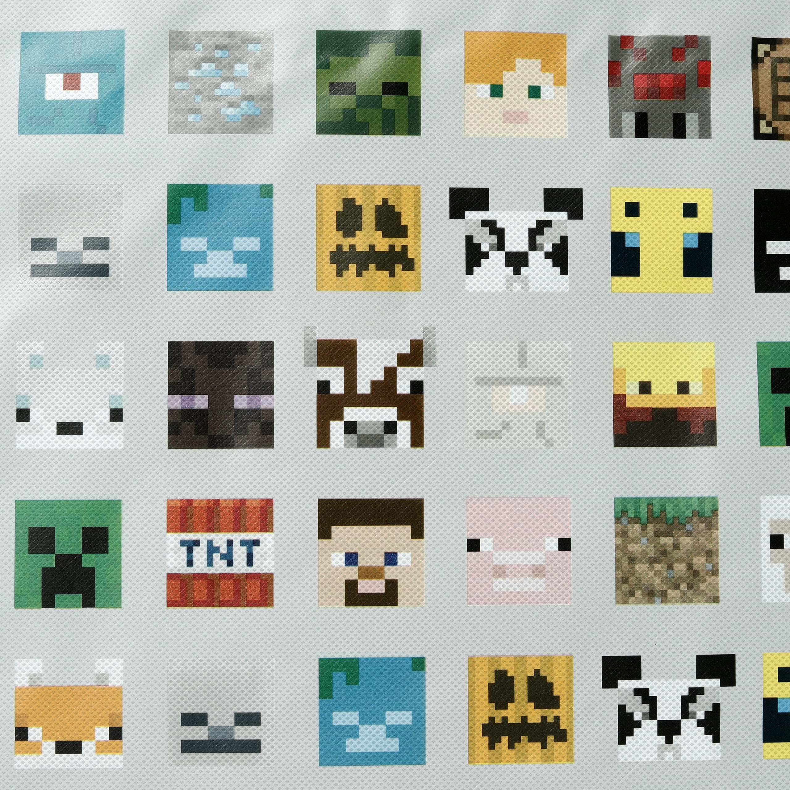 Laundry Bag and Storage Bag - Faces - Minecraft Puckator