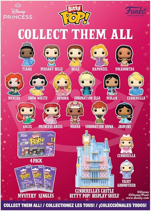 Funko Bitty Pop! Countdown Calendar: Disney Princess Disney