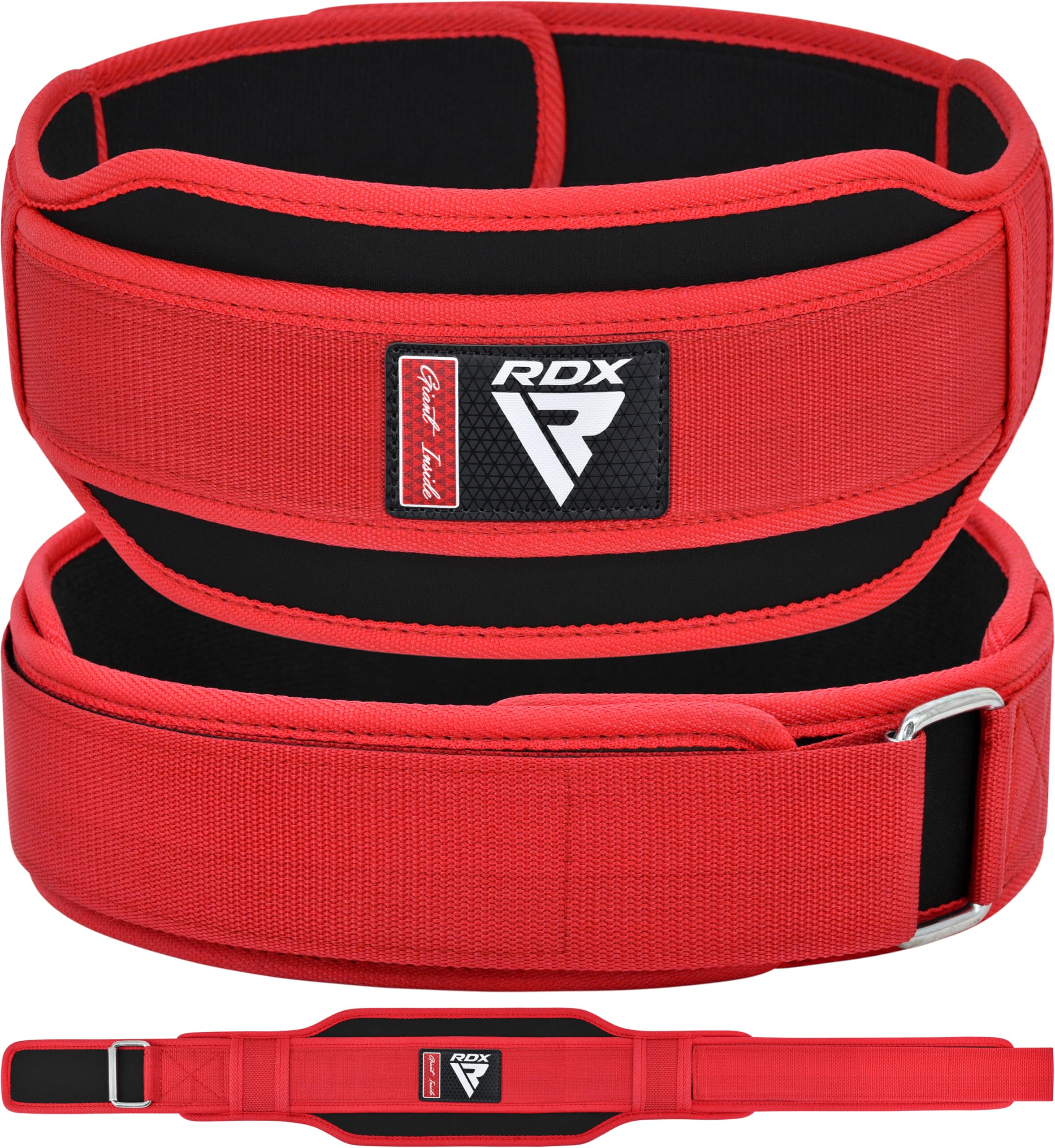 RDX Weight Lifting Belt Unisex, Durable EVA Foam Padding, Iron Buckle, Back Soft Support RDX