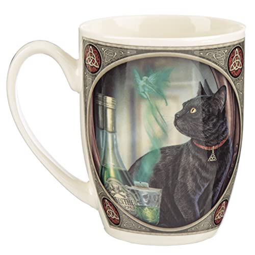 Puckator Lisa Parker Absinthe Cat Porcelain Mug Puckator