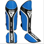 RDX Shin Instep Aura Plus T-17 Blue/Black-XL RDX