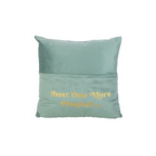 Just One More Chapter Cushion with Book Pocket