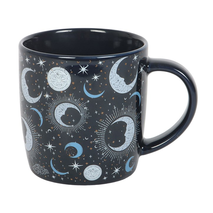 Blue Moon Print Mug