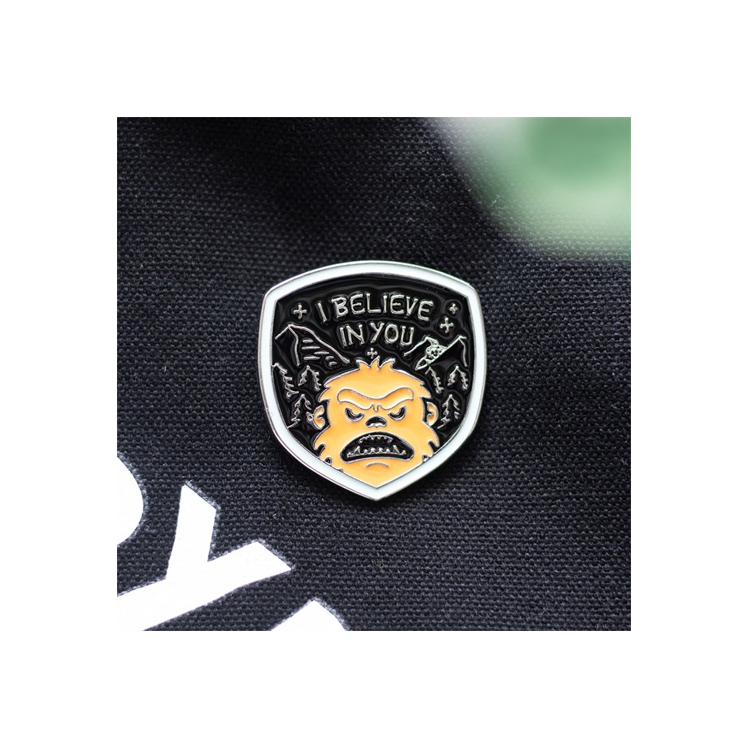 Bigfoot Enamel Pin Badge