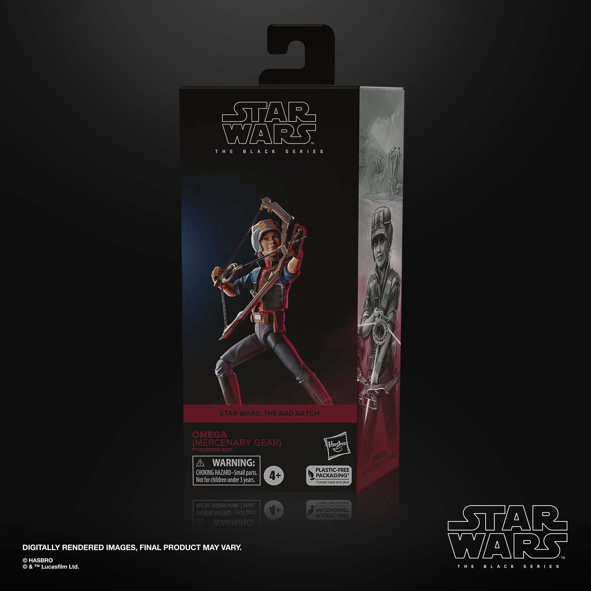 Hasbro Star Wars The Black Series Omega (Mercenary Gear), The Bad Batch Action Figure Hasbro