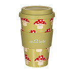 Sass & Belle Mushroom Travel Coffee Cup Sass & Belle