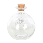 Glass Spell Jar 10cm with Recipe Booklet