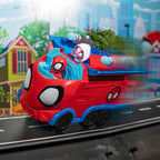 Jazwares Marvel Spidey and His Amazing Friends – Web Spinner Hauler 8-Inch 3-in-1 Transforming Vehicle