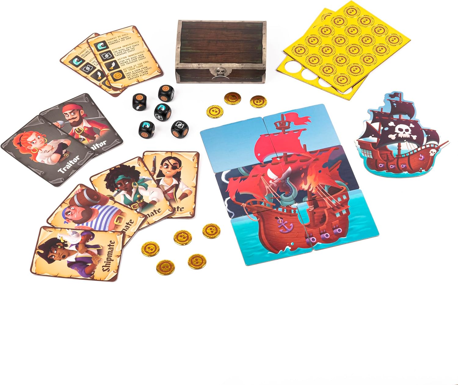 Professor Puzzle Traitor's Tide Dice Party Game Professor PUZZLE