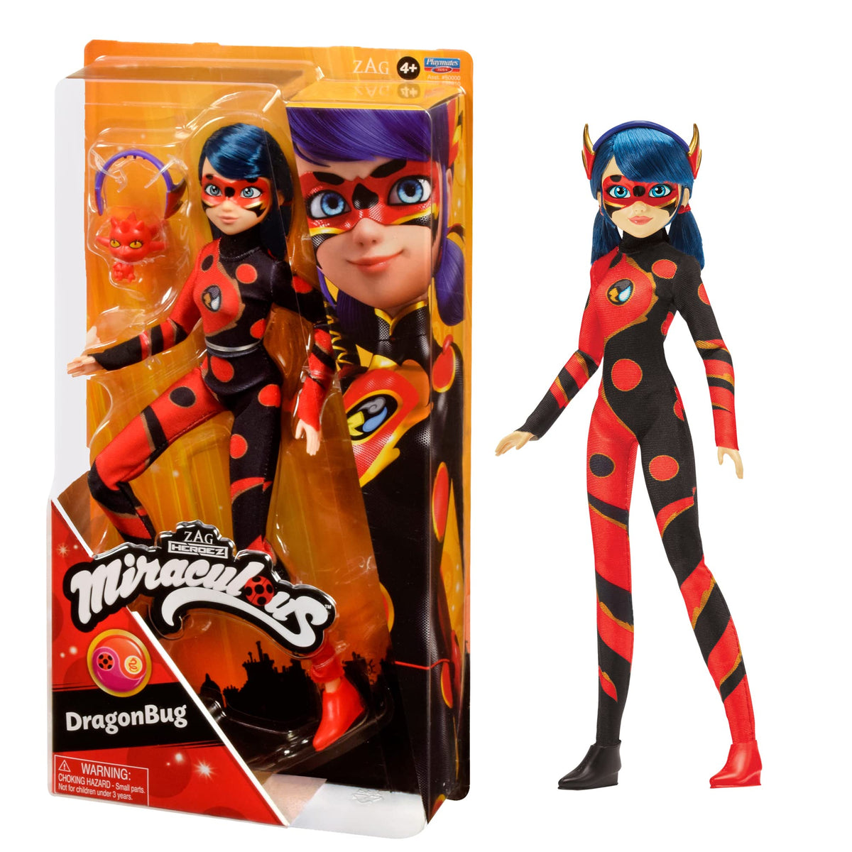 Miraculous Ladybug & Cat Noir 26cm Fashion Doll – Dragon Bug or Marinette