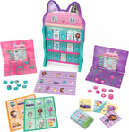 Gabby’s Dollhouse, Games HQ Checkers Tic Tac Toe Memory Match Go Fish Bingo Cards Board Games Toy Gift Netflix Party Supplies Spin Master Games