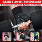 RDX T2 Half-Finger Weight Lifting Gloves – Blue & Pink
