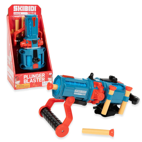 Bonkers Toys Skibidi Toilet Plunger Blaster