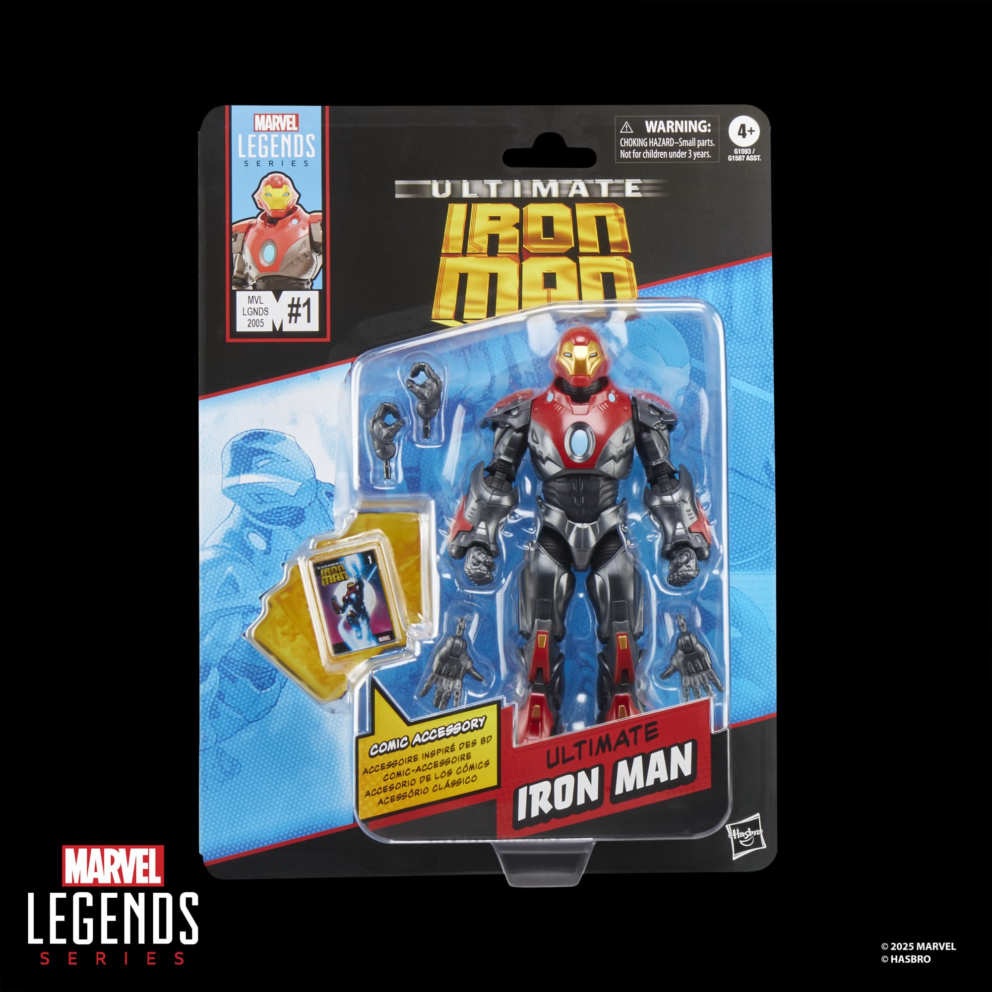 Hasbro Marvel Legends Series Banshee/Ultimate Iron Man Action Figure