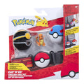 Jazwares Pokémon Clip 'N' Go Belt Set - Belt and Charmander Battle Figure with Accessories