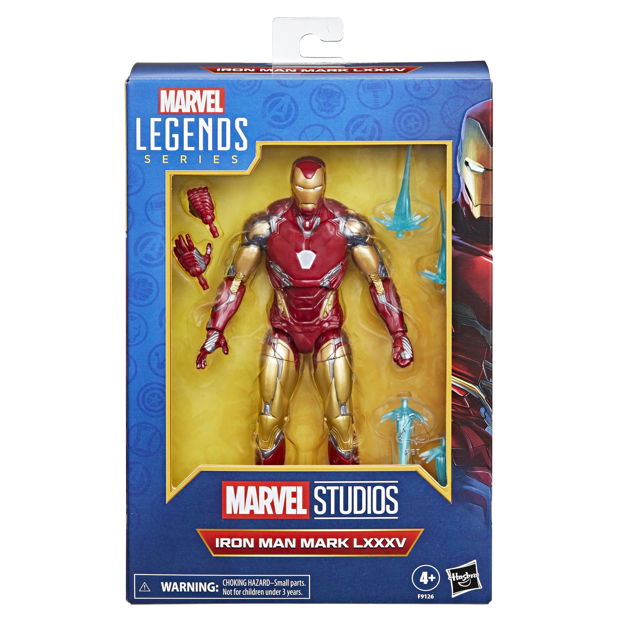 Marvel Legends Series Iron Man Mark LXXXV Avengers: Endgame 6 Inch Action Figure, Red
