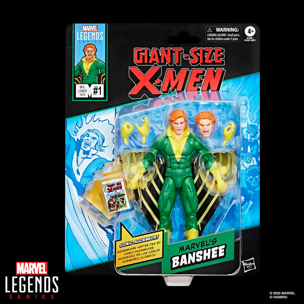 Hasbro Marvel Legends Series Banshee/Ultimate Iron Man Action Figure