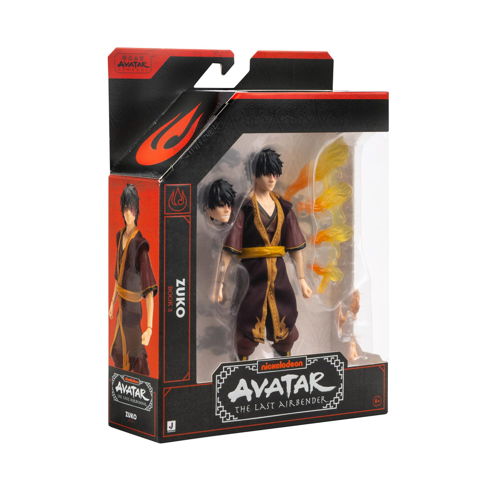 Jazwares Avatar: The Last Airbender 6.5" Zuko Classic Action Figure