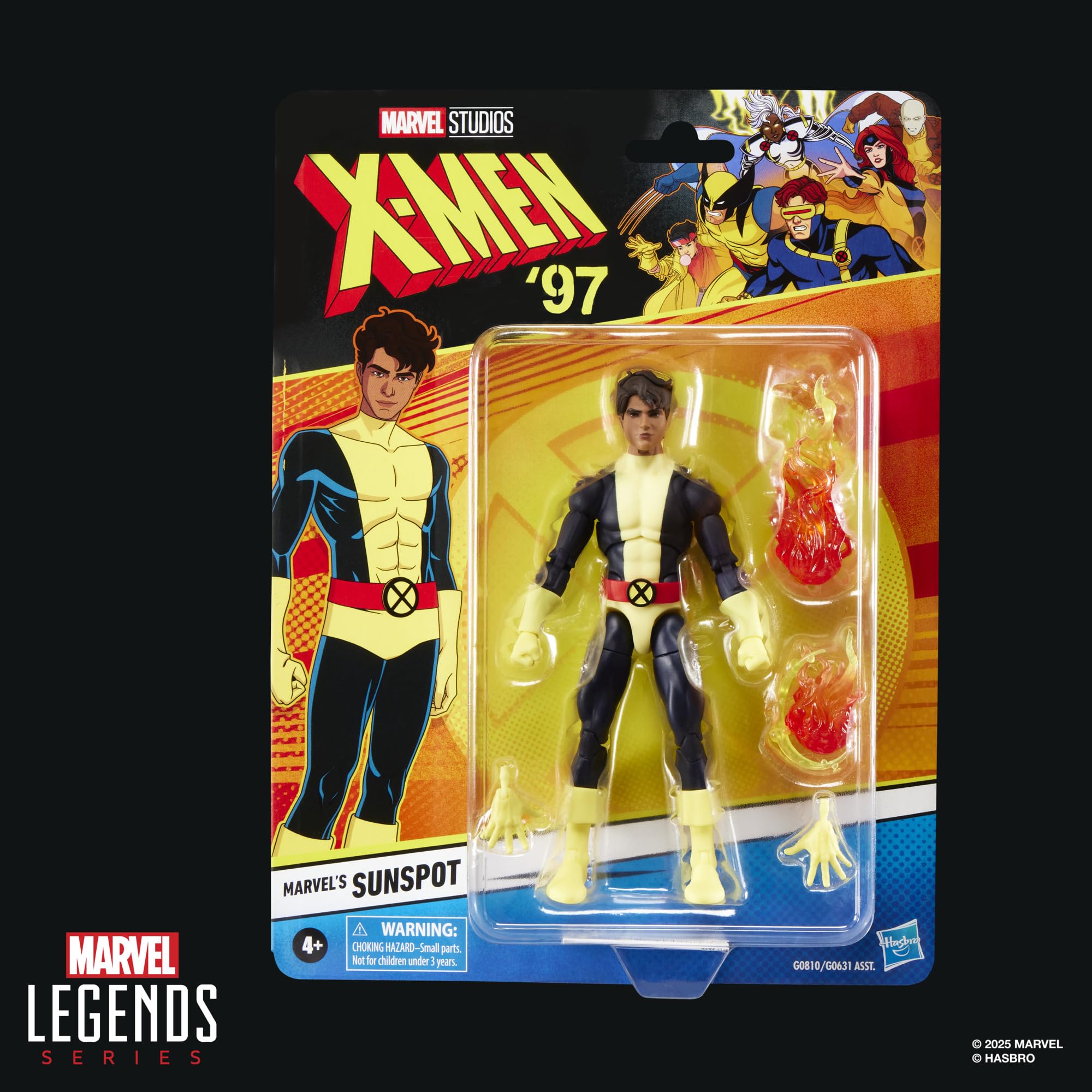 Hasbro Marvel Legends Series Logan/Morph/Sunspot Action Figure