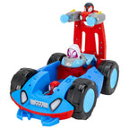 Marvel Spidey and His Amazing Friends Flip & Reveal Cruiser – Lights & Sounds