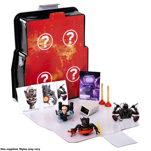 Bonkers Toys Skibidi Toilet Mystery Box – 10 Mystery Surprises