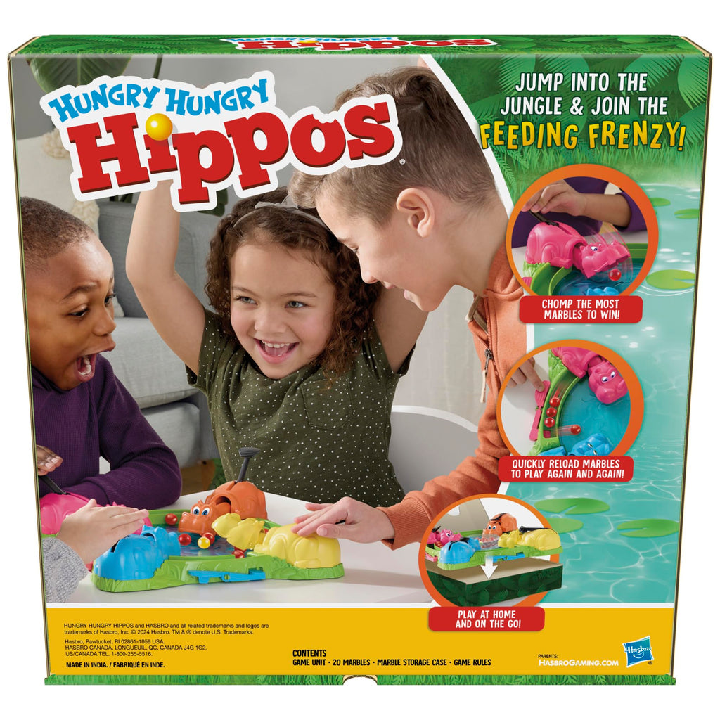 Hasbro Gaming Hungry Hungry Hippos Game