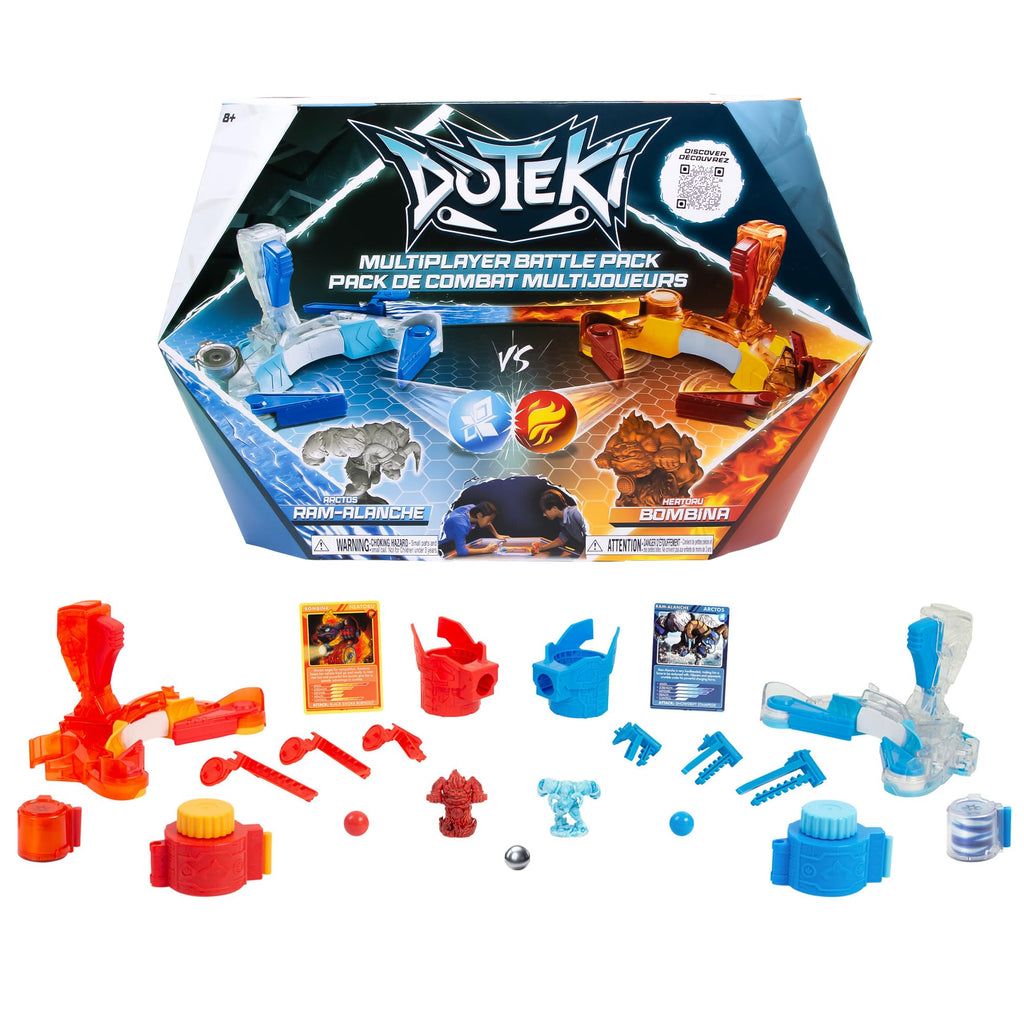 Tomy Doteki Heatoru & Arctos Champion Set Multiplayer Battle Pack