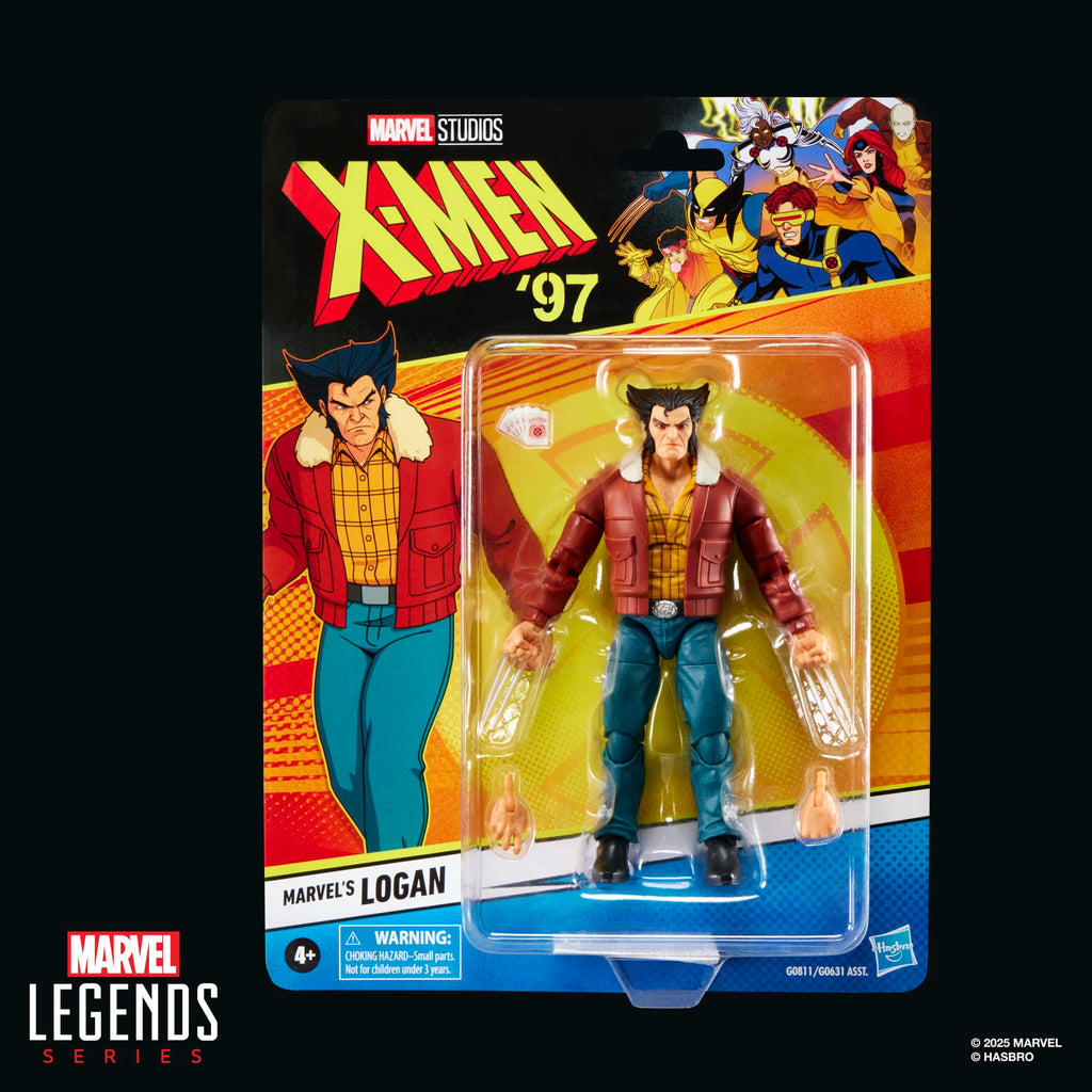 Hasbro Marvel Legends Series Logan/Morph/Sunspot Action Figure